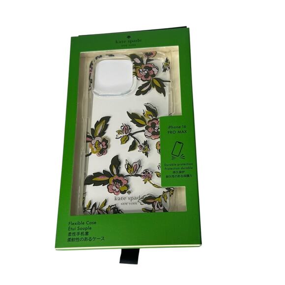 Kate Spade Floral Phone Case 16 Pro Max - Picture 1 of 6